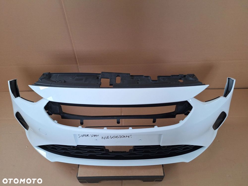 OPEL CORSA F 19-23 NIE KLEJONY! SUPER STAN W KOLOR EWP ZDERZAK PRZÓD PRZEDNI+STELAŻ+KRATKI ORYG. GM 9830280980 WYSYŁKA 2 - 3