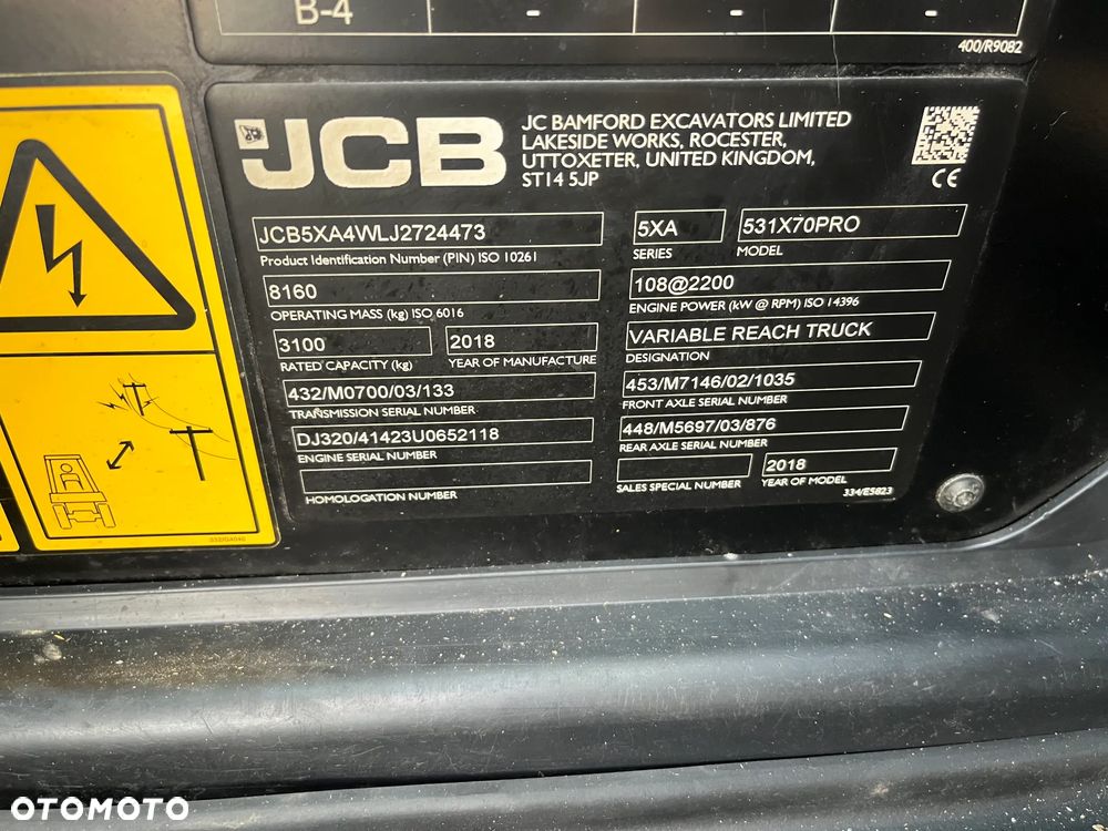 JCB 531-70 AGRIPRO DualTech VT - 10