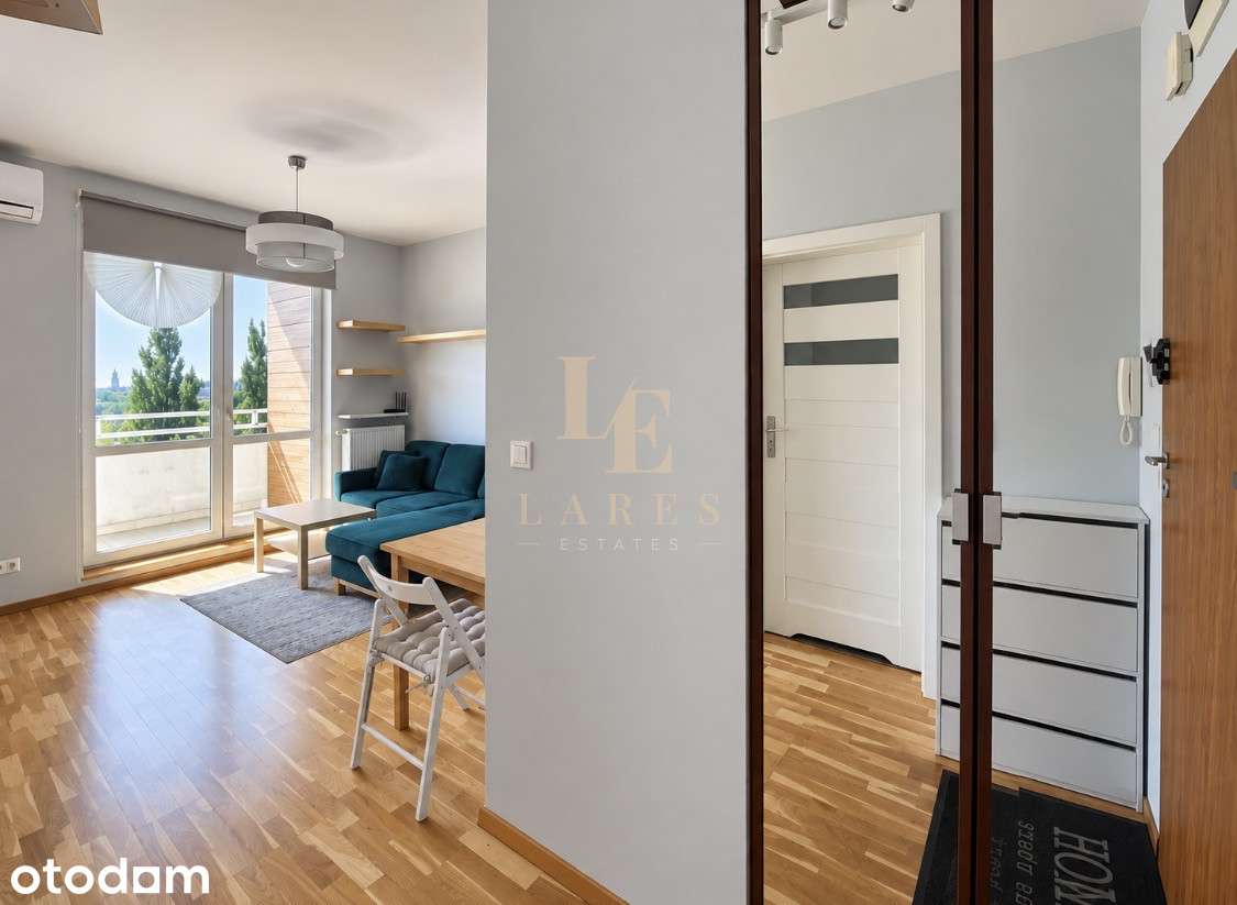 2 pokoje | Balkon 10 m² | Klimatyzacja | Wola
