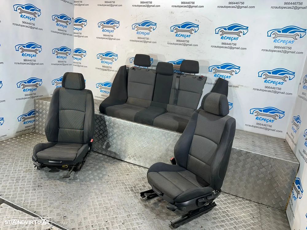 .Conjunto Bancos Tecido Originais Pack M BMW Serie 1 E87 5 Portas 2004 - 2012 - 5