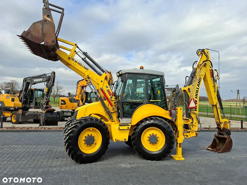 New Holland B115 C / Joystick / Koparko Ładowarka / - 5