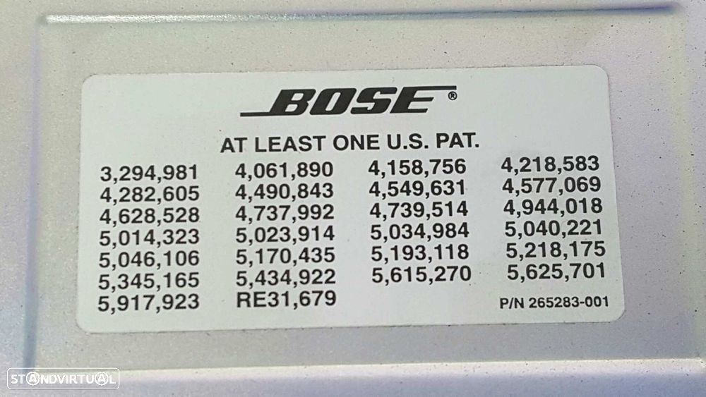 AMPLIFICADOR DE ÁUDIO INFINITI M SEDÁN M30D S PREMIUM - 7