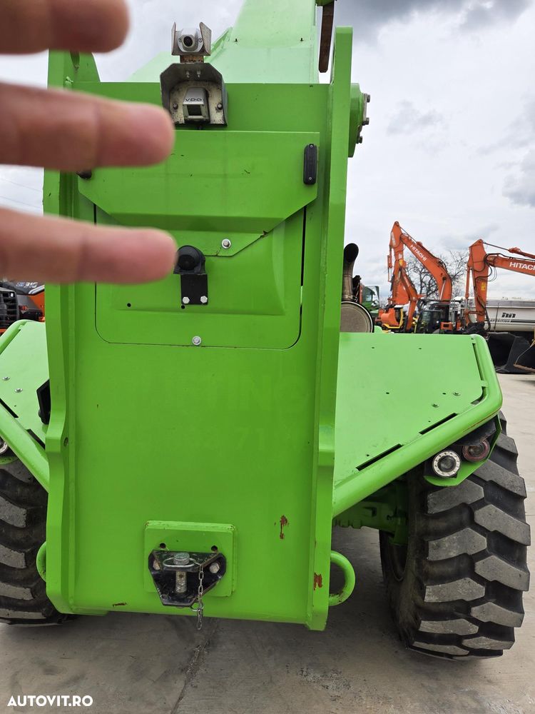 Merlo CA SI O MACARA de 12t, P120.10, ridica 12t la 5m si 7t la 10m, 1.164h, 2018, furci, cupa 3,5mc, Masa operational 15,6t, sistem protectie cu 3 camere/parte, protectie cabina, Aer cond, cilindri de MACARA, posibil leasing 2 ani, PROMOTIE 93.900 EUR+Tva - 26