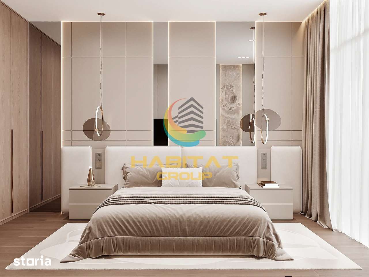 Pallady 3 camere 69 mp + terasa 179 mp  12 min. metrou Teclu - Imagine principală: 4/7