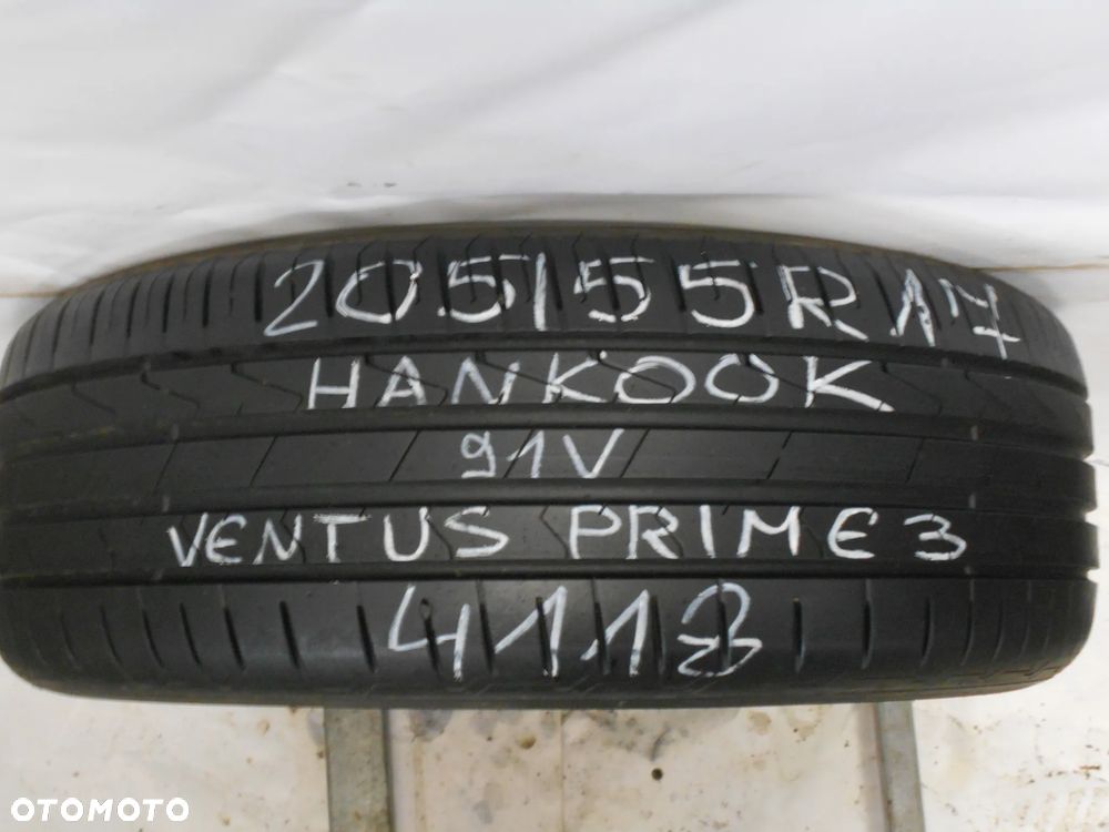 OPONA POJEDYNKA 205/55r17 HANKOOK VENTUS PRIME 3 DOT  4118 7.5MM - 1