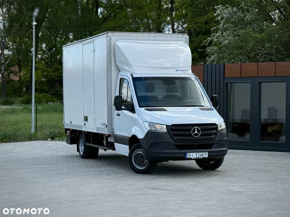 Mercedes-Benz Sprinter 514 CDI / 2.2 140KM / 2019 ROK / Kontener 4,2m + Winda Dhollandia 750KG / ZAREJESTROWANY W PL - 1