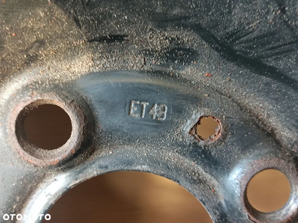 Felgi koła stalowe opony zimowe 4x100 51X ET43 185/65R15 - 4