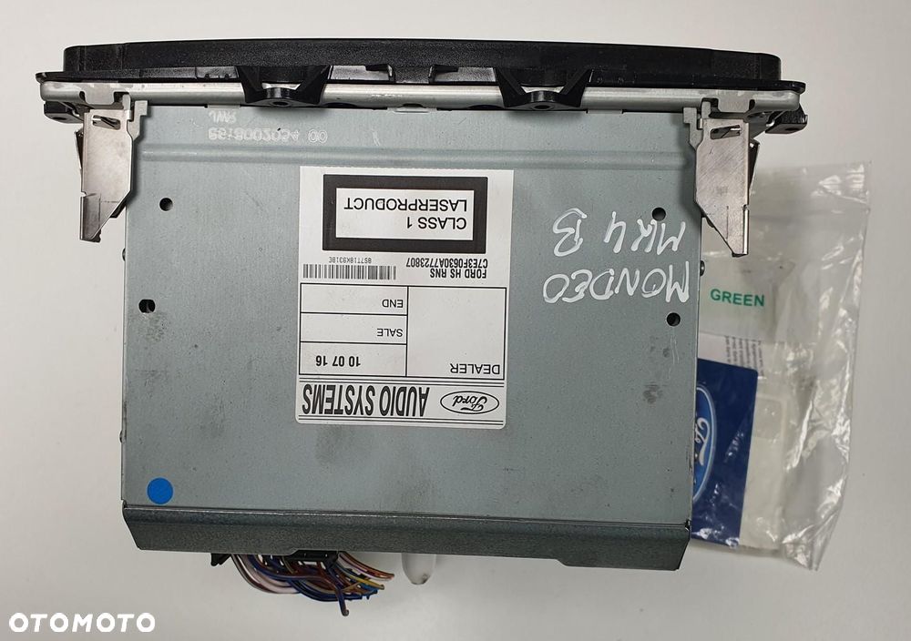 RADIO NAWIGACJA CD FORD MONDEO MK4 8S7T18K931BE - 3