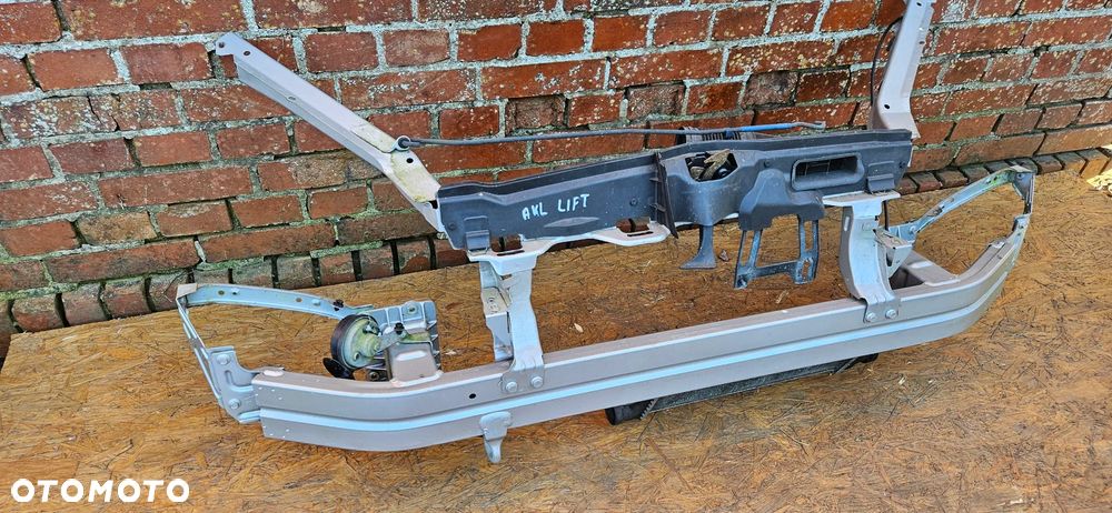 Mercedes A klasa W168 LIFT Pas przedni Wzmocnienie czołowe Belka zderzaka przedniego  A1686201234 - 3