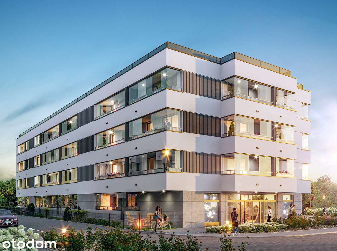 2-pokojowe mieszkanie 47m2 + loggia