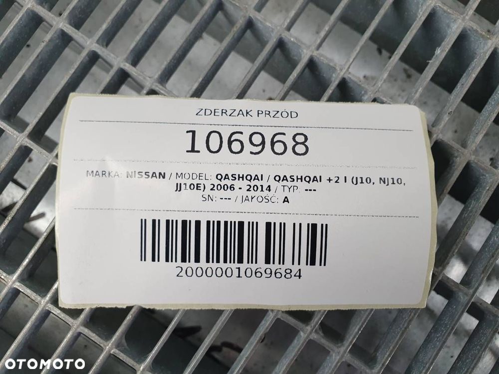 ZDERZAK PRZÓD NISSAN QASHQAI J10 2007 EU PRZEDLIFT - 11