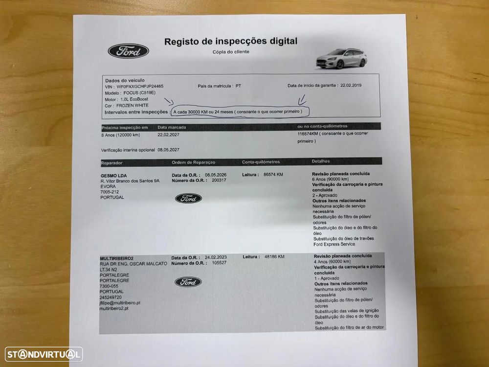 Ford Focus SW 1.0 EcoBoost ST-Line - 61