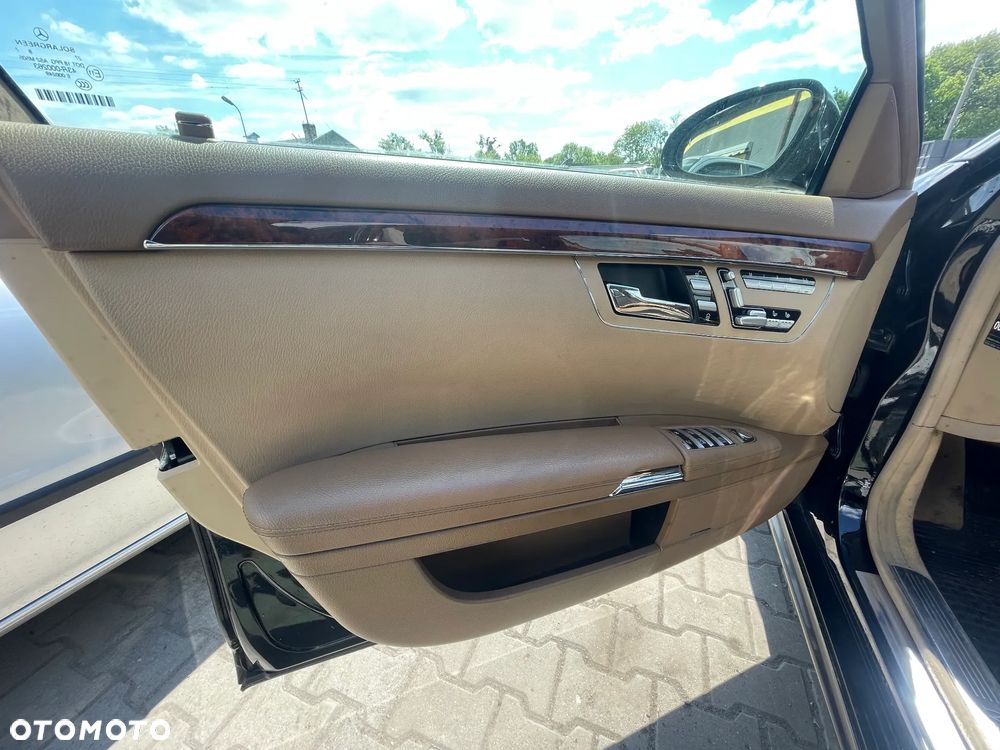 Mercedes Benz W221 LONG FOTELE BOCZKI 204 Skóra - kolor brązowy - 15