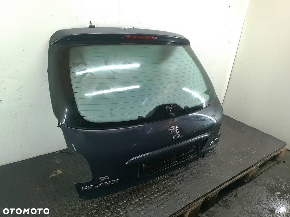 KLAPA BAGAŻNIKA PEUGEOT 206 PLUS KTG HATCHBACK 3 D - 4