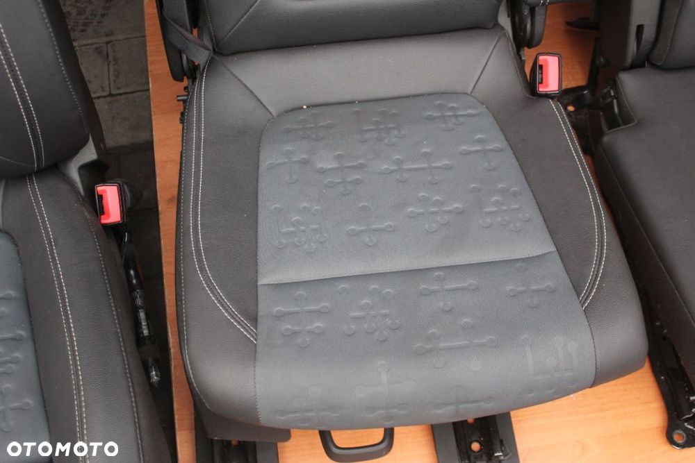 FOTELE TAPICERKA BOCZKI PÓŁSKÓRA OPEL MERIVA B EUROPA - 6