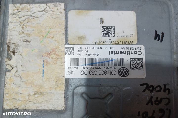 Calculator motor ECU 03L906023DQ 5WP42810AA - 1.6 TDI CAY 03L906023DQ - 3