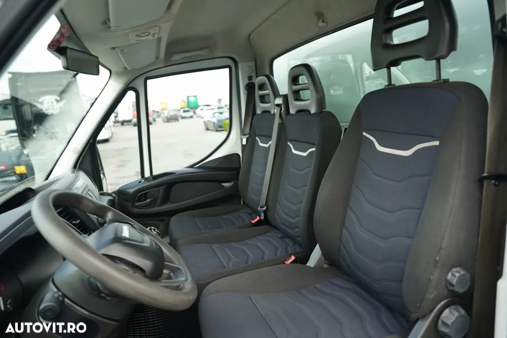 Iveco DAILY 35-140 / BASCULATOR DIN OȚEL + HDS HMF HYFA / CAPACITATE MAXIMĂ DE RIDICARE 430 KG / EXTENSIE MAXIMĂ 2 M / DUBLU / EURO 6 - 27