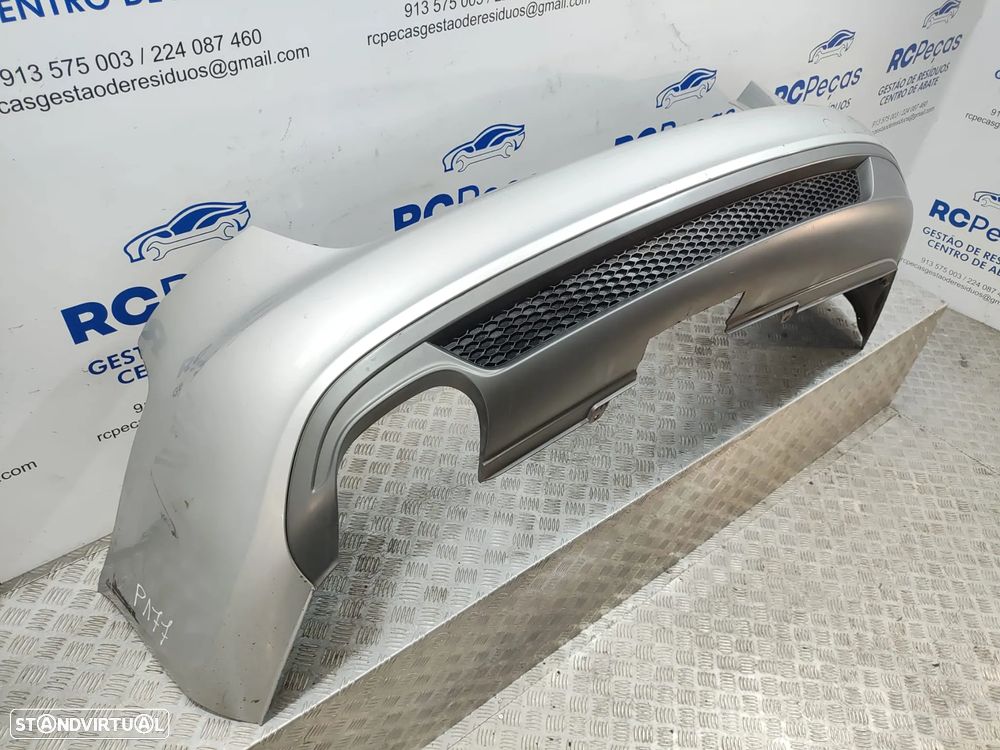 Parachoques traseiro trás original Audi A4 B8 Carro S-Line S Line - 8