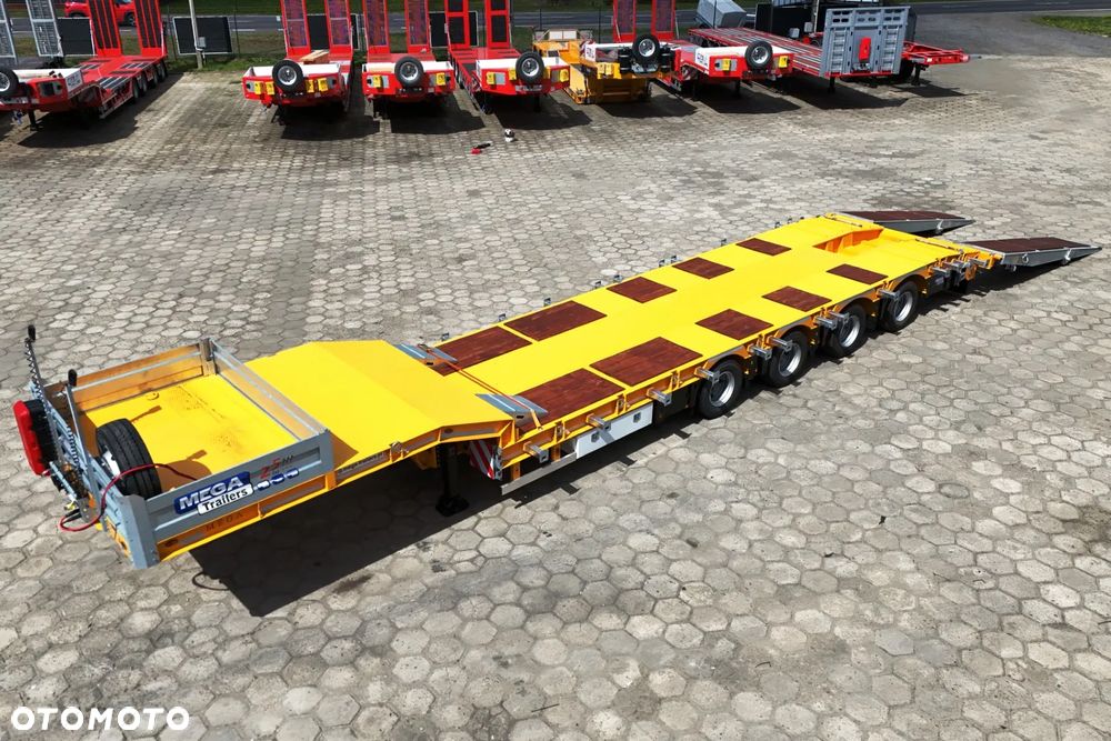 Inny 4 OSIOWA NACZEPA NISKOPODWOZIOWA - ZAGŁĘBIENIE NA ŁYŻKĘ KOPARKI - NAJAZDY HYDRAULICZNE - 17