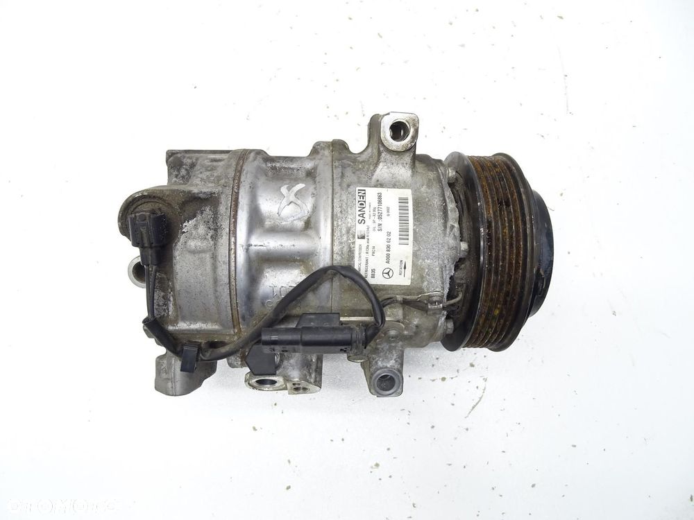 SPRĘŻARKA KOMPRESOR KLIMATYZACJI A0008306202 MERCEDES W177 1.5 CDI A KLASA - 1