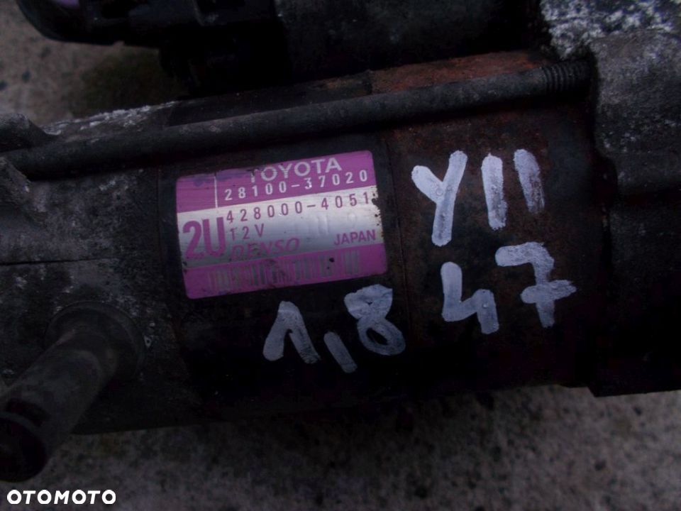ROZRUSZNIK TOYOTA YARIS II 1.8 28100-37020 - 3