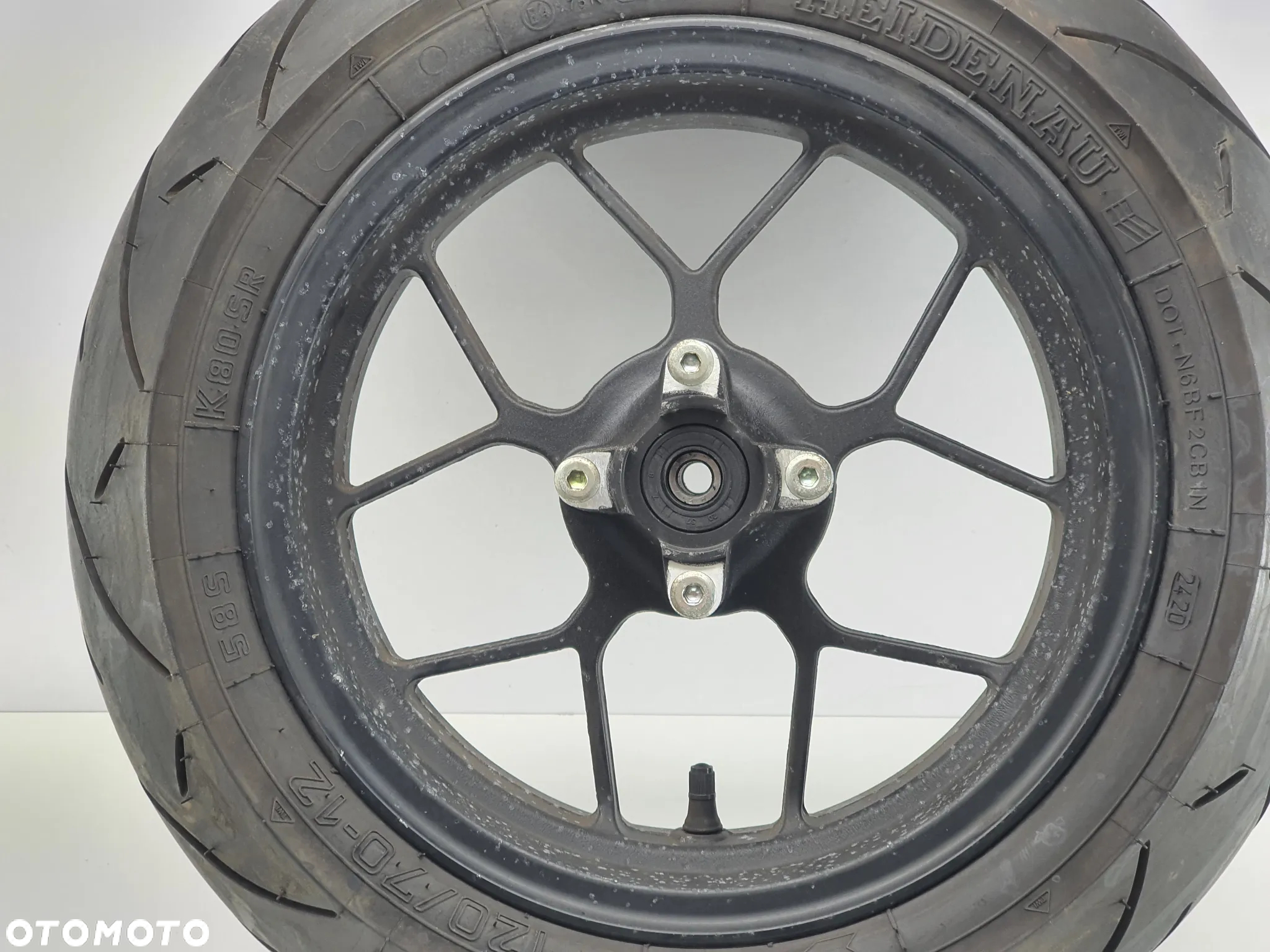 Kolo Przod Felga Opona 120/70-12 Skuter Kumpan Electric - 5