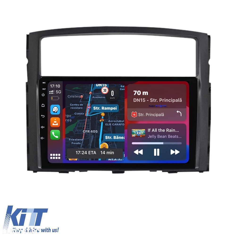 Navigatie Dedicata Mitsubishi Pajero (2006 - 2018), 9 Inch, 2Gb Ram, 6 - 2