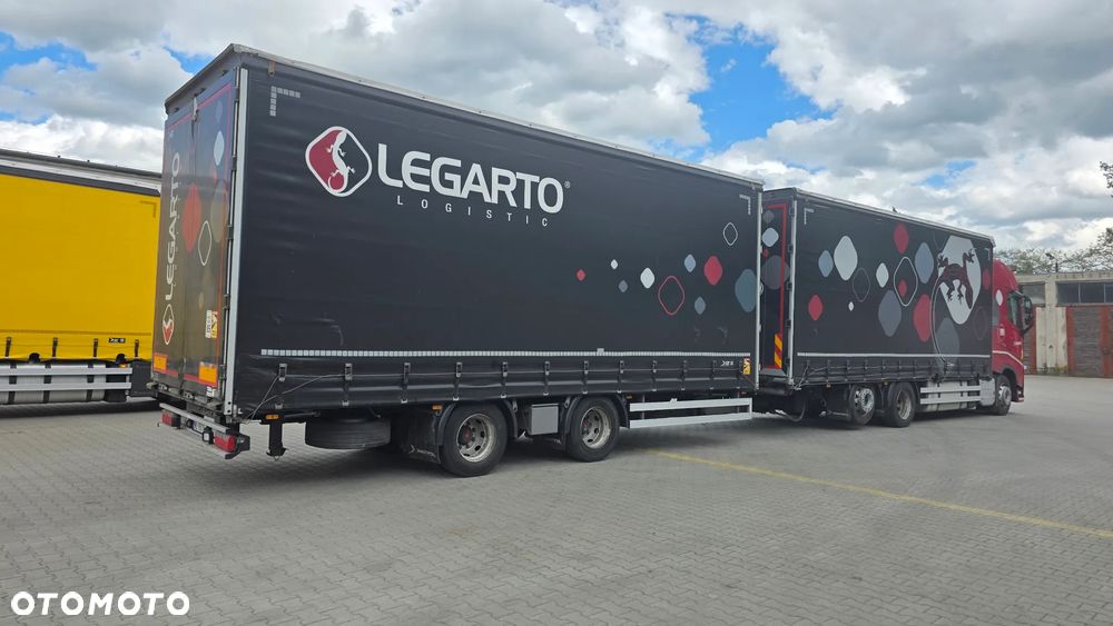 Volvo Volvo FH 460 / ZESTAW TANDEM 120M3 / 7,7m+7,7m /PRZEJAZDOWY / SALON PL / ZŁOTY KONTRAKT SERWISOWY - 19
