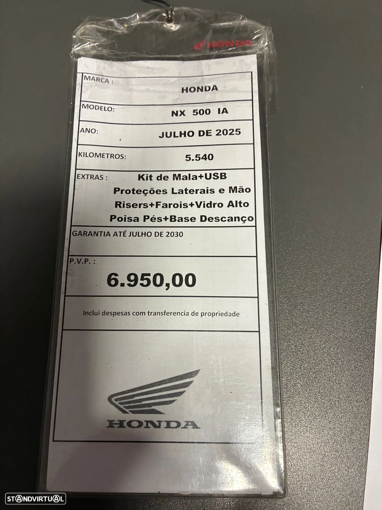 Honda NX 500 IA - 17