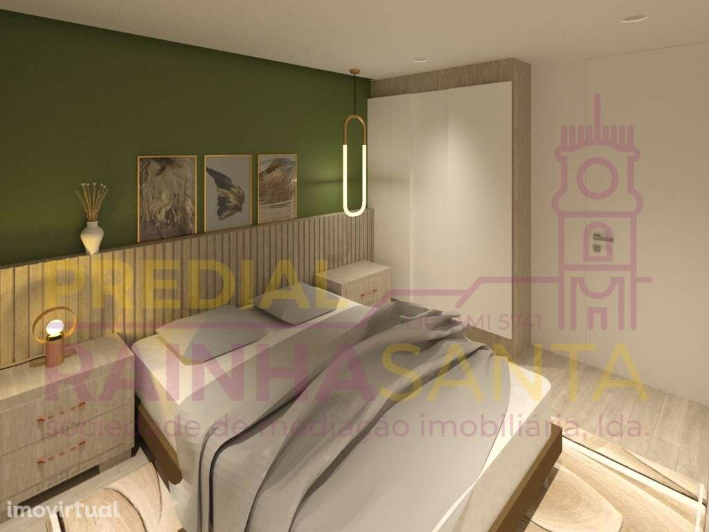 Apartamento T2 Novo com Suíte, Terraço e Garagem - Zona da Solum - Grande imagem: 2/7