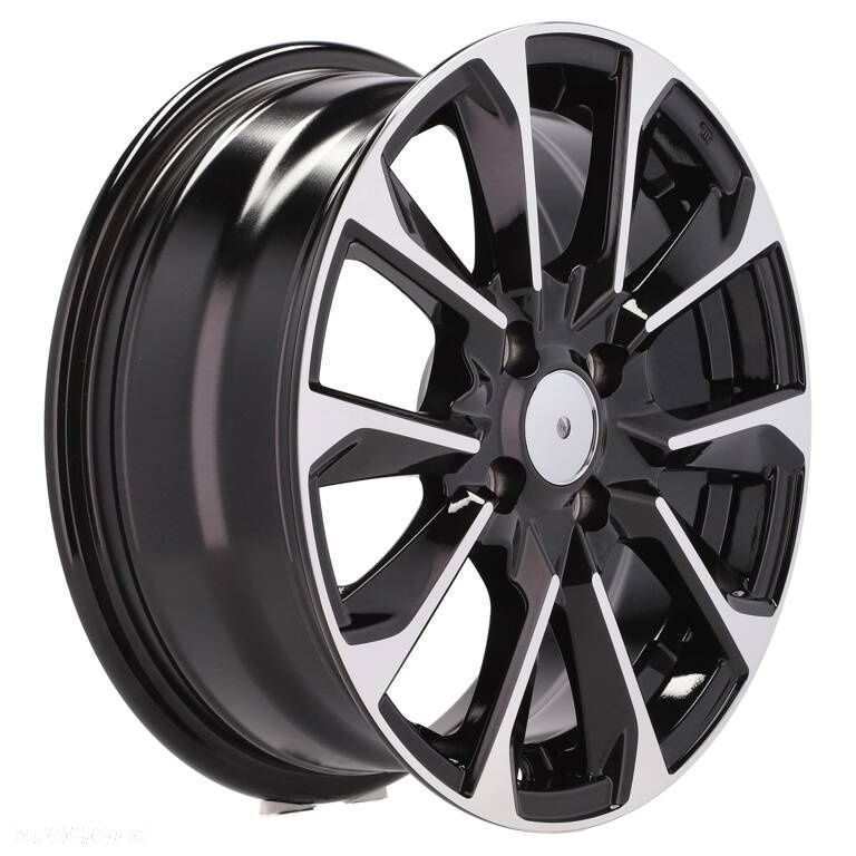 4x Felgi 15 m.in. do Clio Swift TOYOTA Aygo Yaris Micra I20 - L1666 - 6