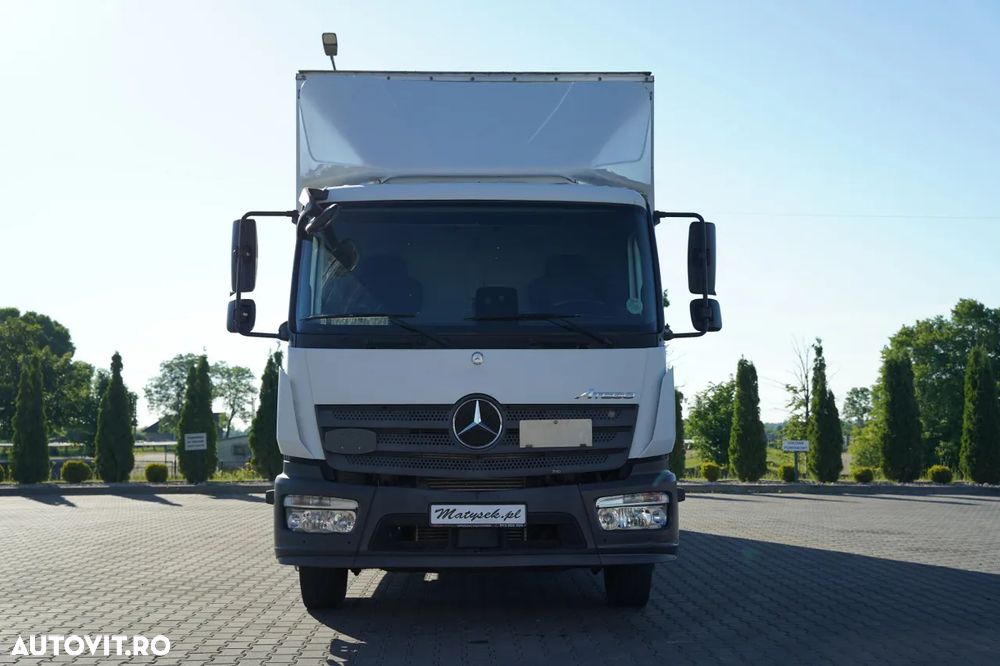 Mercedes-Benz ATEGO 1218 / 4X2 / CONTAINER / DHOLLANDIA LIFT - 1.500 KG / ROLLER - 7