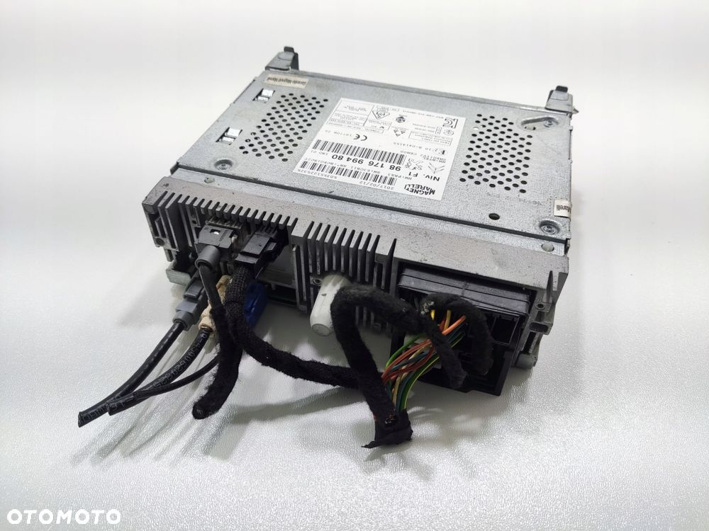 fabryczne radio nawigacja citroen c5 iii x7 9817699480 2012-2017 lift - 3