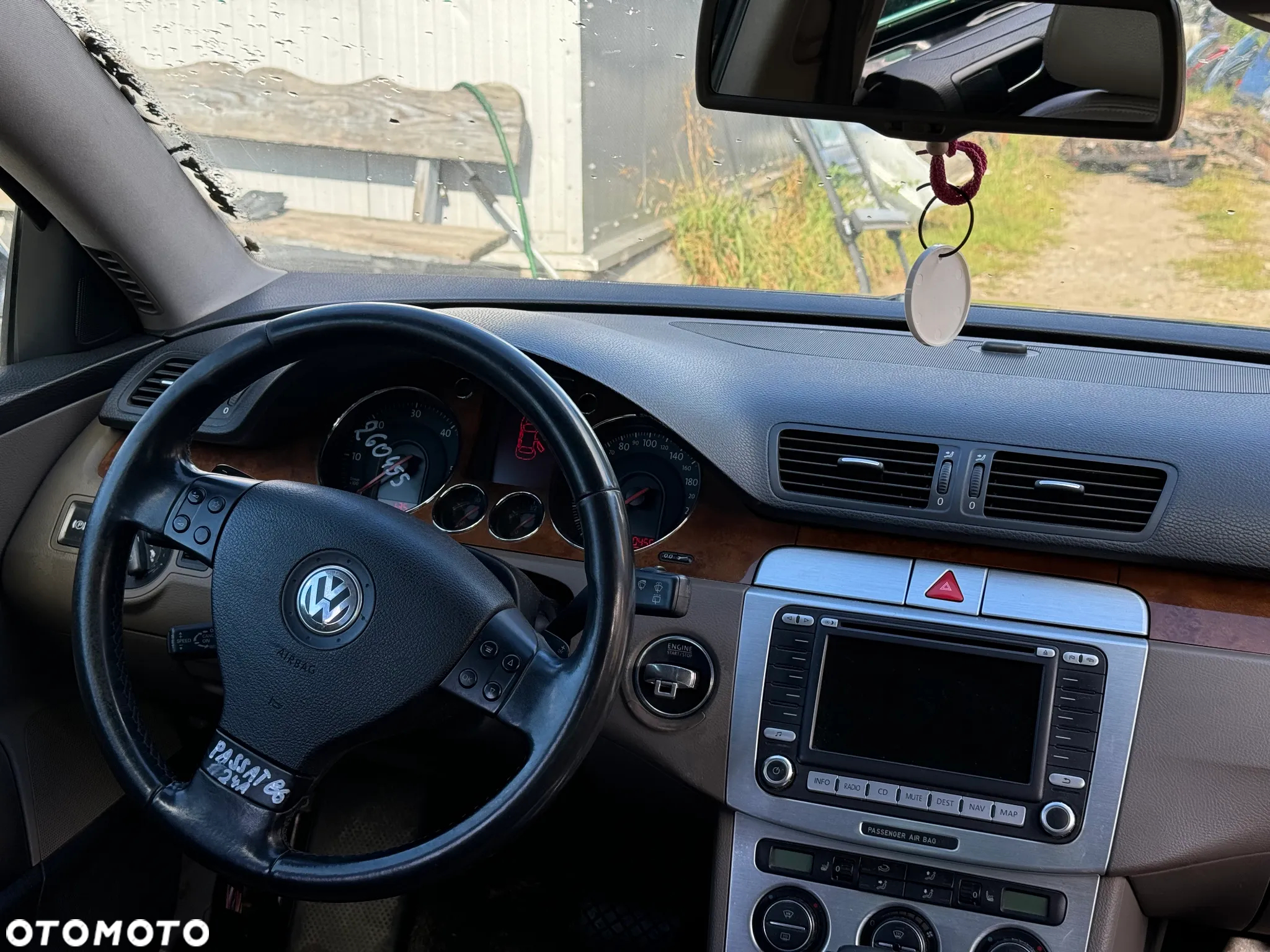 VW PASSAT B6 PULPIT DESKA ROZDZIELCZA KONSOLA - 7
