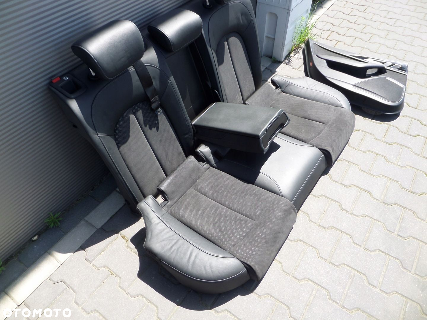 FOTELE KANAPA BOCZKI ALKANTARA A6 C7 SEDAN S-LINE - 9