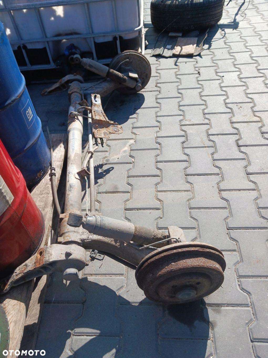 BELKA ZAWIESZENIA TYŁ RENAULT KANGOO I - 2