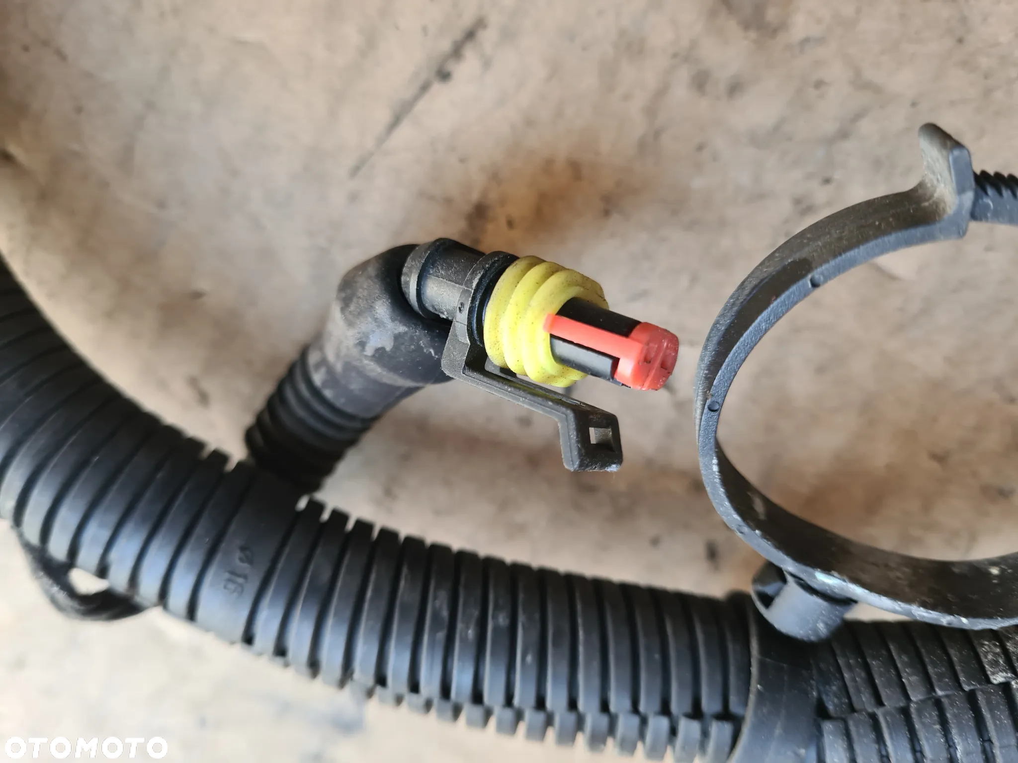 IVECO DAILY 3 99-06 wiązka instalacja elektryczna przodu silnika od akumulatora do alternatora 2.8 diesel - 9