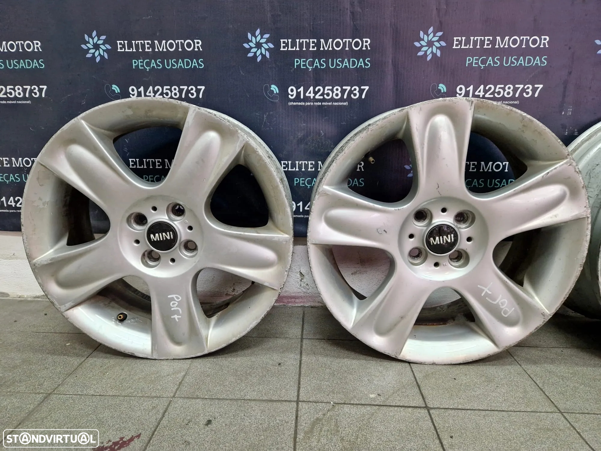 Jantes usadas MINI ONE COOPER R56 R55 R57 17 4X100 - 4