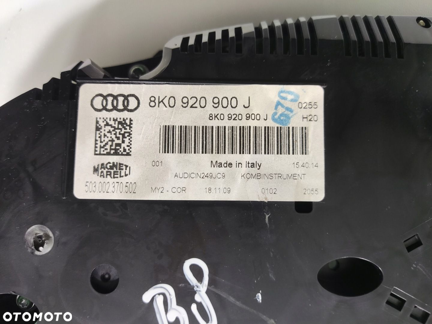 LICZNIK AUDI A4 B8 2.0 TDI 8K0920900J 2007-2011 EUROPA - 6