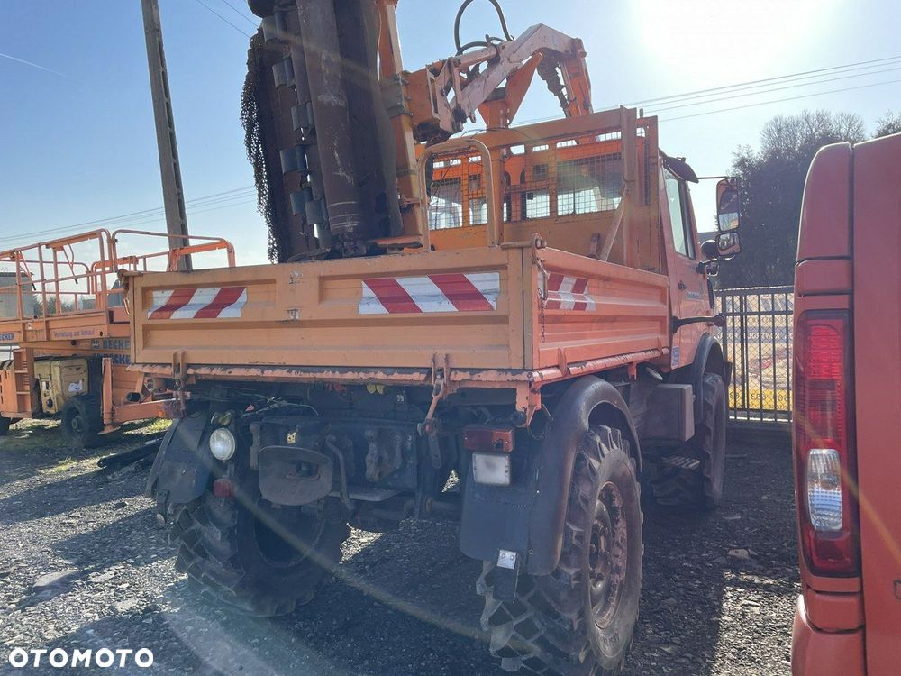 Unimog Unimog 1400 4X4 Kosiarka teleskopowa posypywarka - 25