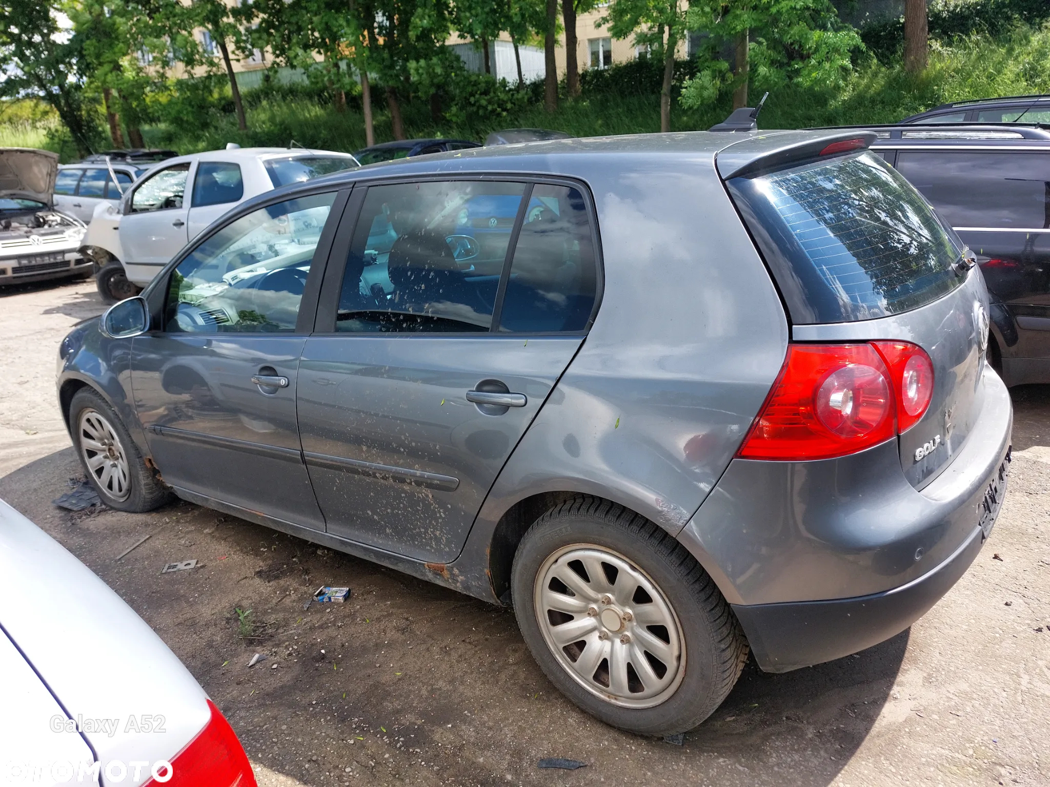 Zderzak VW GOLF V 2,0TDI 08R. maska,drzwi,klapa,lampy.... - 4