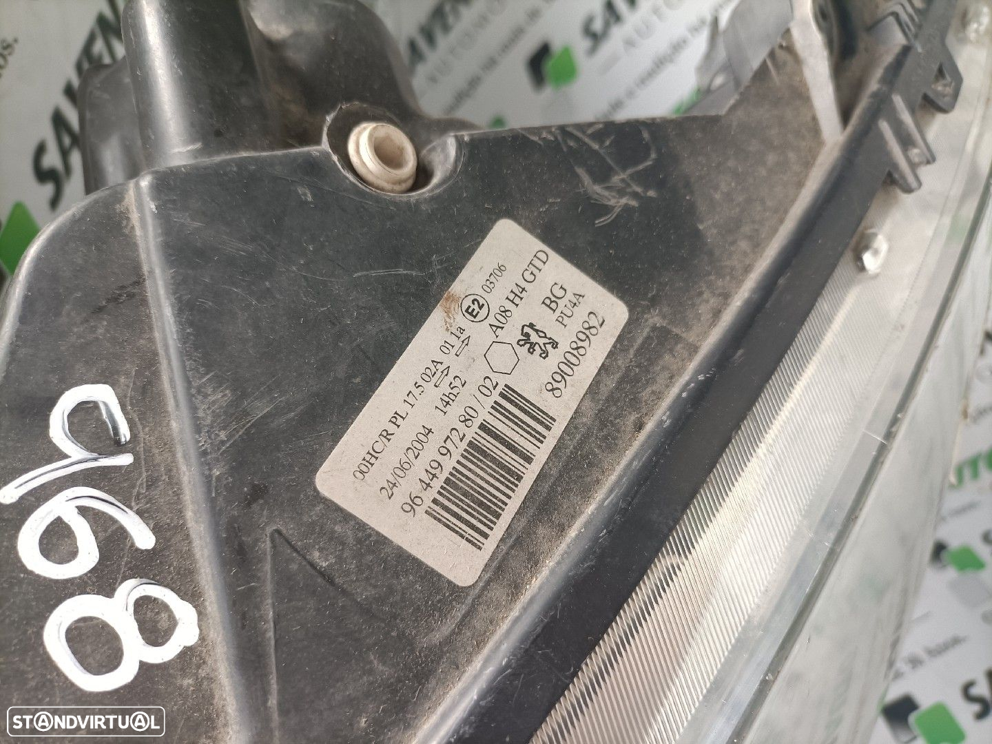 Farol Esq Peugeot 1007 (Km_) - 3