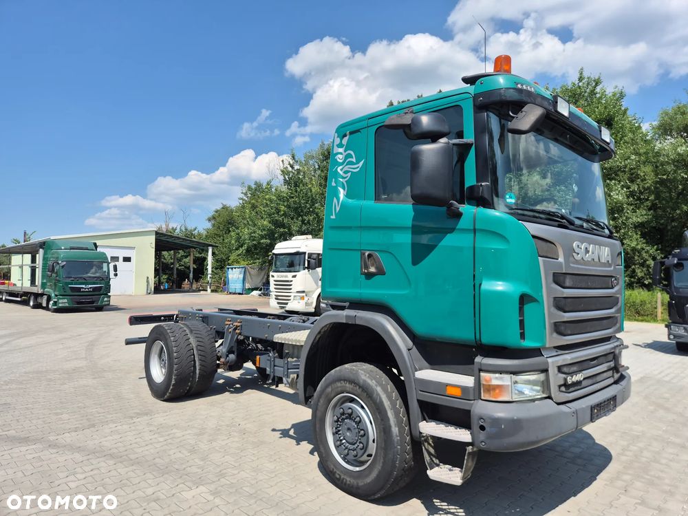 Scania SCANIA G440 4X4 na mostach - 4