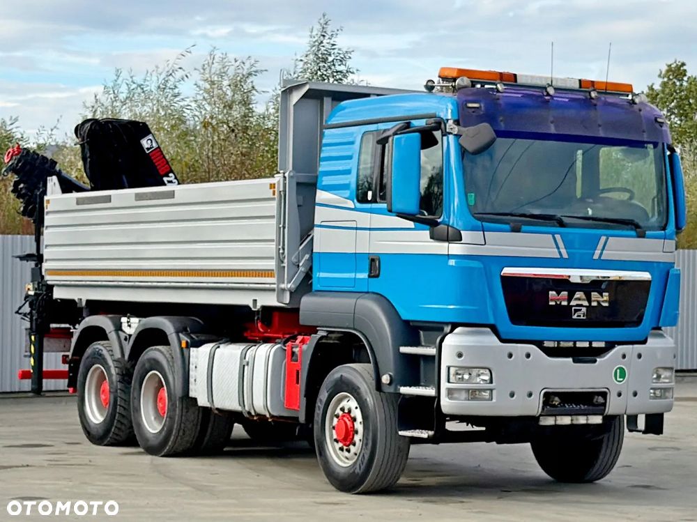 MAN TGS 26.480 * KIPPER * HIAB 220 - C5 + PILOT / 6x6 * STAN BDB - 3