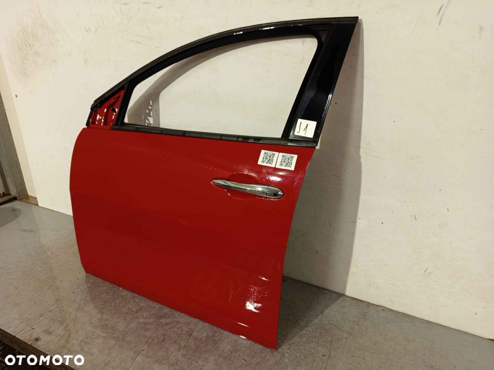 + DRZWI PRZÓD PRZEDNIE LEWE LANCIA YPSILON 3 III ROSSO SFRONTATO CZERWONY - 2