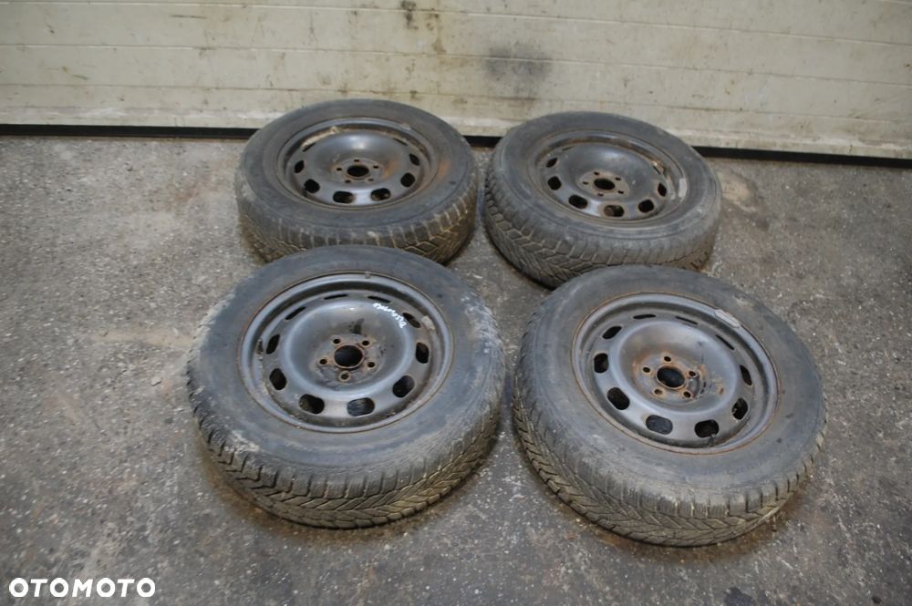 FELGI STALOWE + OPONY ZIMOWE 1J0601027H 195/65R15 ET38 6J NOKIAN DĘBICA VW GOLF IV NEW BEETLE SKODA SEAT AUDI 1J0601027Q - 11