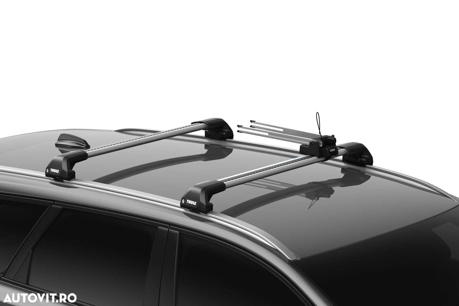 Suport pentru prinderea rotii pe barele transversale Thule Front Wheel Holder - 6