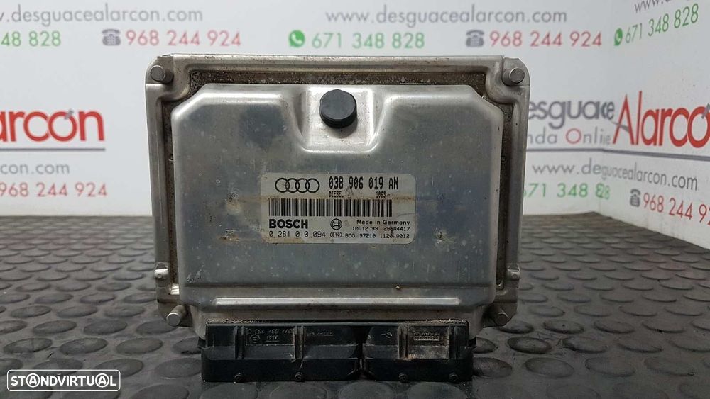 CENTRALINA DO MOTOR UCE AUDI A4 BERLINA (B5) 1.9 TDI - 2