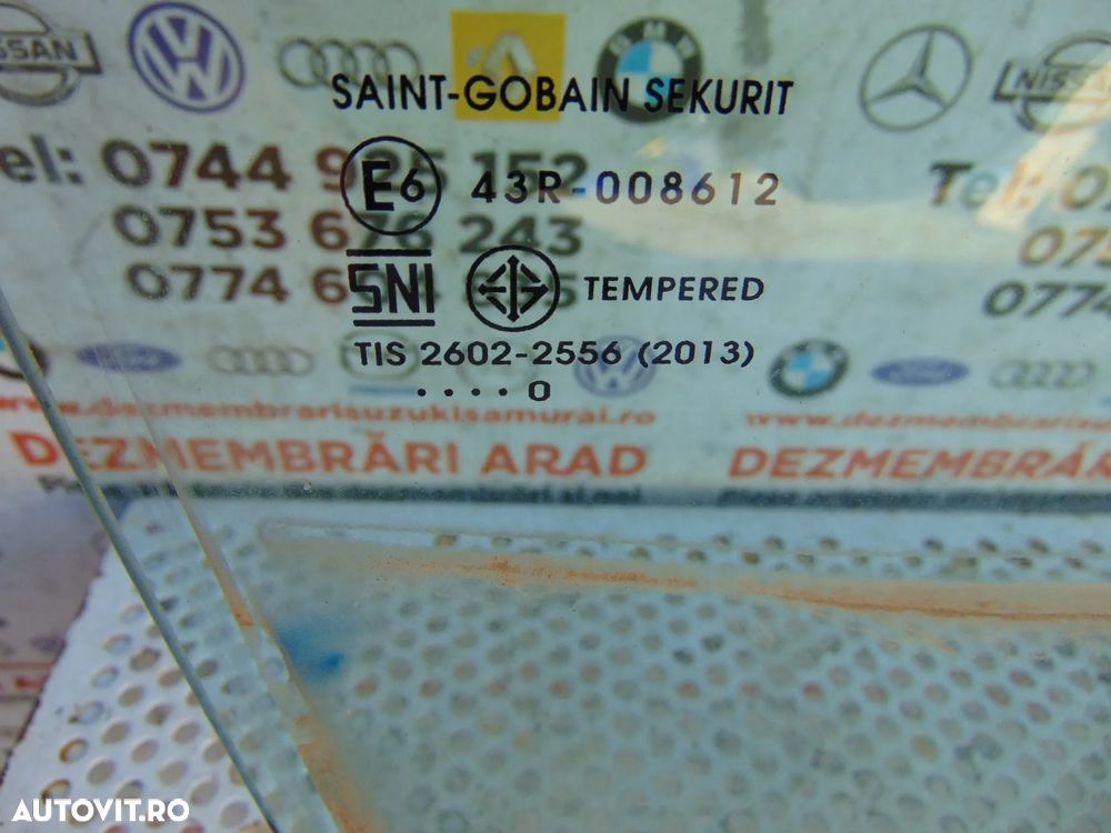 Geam usa fata Mitsubishi L200 model dupa 2015 geamuri usa fata stanga dreapta fiat fullback - 3