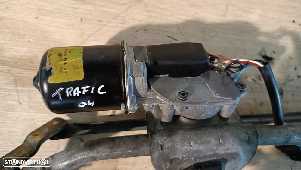 SISTEMA / MOTOR LIMPA VIDROS RENAULT TRAFIC II / OPEL VIVARO / PRIMASTAR 53554202 - 2